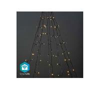 Arbre à suspendre wi-fi intelligent 200 led's blanc chaud 20m 10 x 2 m android / ios