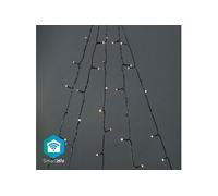 NEDIS SmartLife - LED Décorative - Arbre - Blanc Chaud à Frais - 200 LED's - Extérieur - Motifs de Mouvement - 5 x 4m - Android/IOS