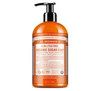 Dr. Bronner's Gel Arbre à thé Savon au sucre bio Shikakai 355 ml