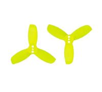 Arbre à Travers la Machine Plus de Moteur spécial 1104-1105 for G-emfan 1940 1.9x4.0 FPV PC 3 hélice Prop Blade CW CCW(8 Pairs Yellow)