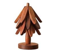 Arbre À Trivet - Pliable Dessous De Plat en Bois - Coussinets De Cuisine pour Plats Chauds pour Cuisine De Noël Table Salle À Manger Tasse Théière Bol Casseroles