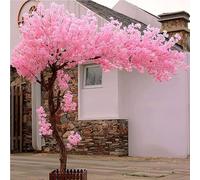 Arbre à vœux artificiel fait à la main pour décoration intérieure et extérieure pour maison, bureau, mariage, anniversaire, Noël - 2 x 1,2 m