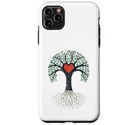 Arbre Amour Racines Forte Couronne Histoire descendance Coque pour iPhone 11 Pro Max