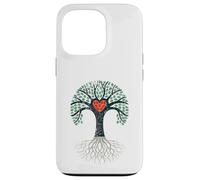 Arbre Amour Racines Forte Couronne Histoire descendance Coque pour iPhone 13 Pro