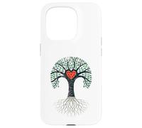 Arbre Amour Racines Forte Couronne Histoire descendance Coque pour iPhone 15 Pro