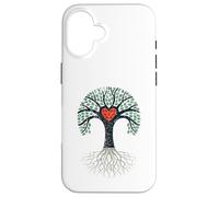 Arbre Amour Racines Forte Couronne Histoire descendance Coque pour iPhone 16