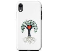 Arbre Amour Racines Forte Couronne Histoire descendance Coque pour iPhone XR