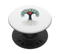 Arbre Amour Racines Forte Couronne Histoire descendance PopSockets PopGrip Adhésif
