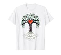 Arbre Amour Racines Forte Couronne Histoire descendance T-Shirt