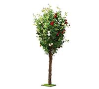 Arbre Artificiel Arbre Artificiel Simulation Rosier Fausse Plante Verte Simulation Fleur Décoration de Fenêtre Ornements Décorer (Vert 150 cm)