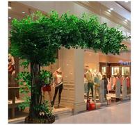 Arbre Artificiel D'extérieur, Arbre À Souhaits, Ficus Artificiel, Grande Plante Décorative D'intérieur, Grand Banian Artificiel, Plante Verte Artificielle Étendue,350 * 300cm