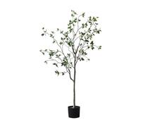 Arbre Artificiel d'intérieur Arbres Artificiels Intérieur Extérieur en Pot Faux Arbre Décoration pour Maison Jardin Bureau Arbre Artificiel (Une Couleur 150 cm)