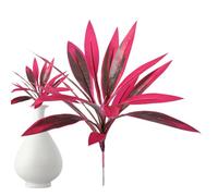 Arbre artificiel en sang de dragon - 53,3 cm - tropicale artificielle résistante aux UV pour intérieur et extérieur, Dracaena décorative réaliste avec tige en métal durable | Patio
