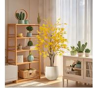 Arbre Artificiel,Plante artificielle d'érable avec pot Rouge,152cm-Juane- pour Décoration Extérieur