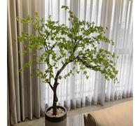 Arbre Artificiel, Sonnerie Japonaise simulée, fenêtre Cheval Ivre en Bois Ivre de Style Nordique et décoration extérieure de Style Nordique Grand Arbre aménagement paysager des Plantes Vertes h 3m /
