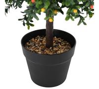 Arbre artificiel vidaXL avec fruits et pot 35x50 cm Vert