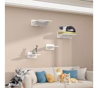 Arbre Chat Mural, Parcours Mural Chat en Bois, Ensemble D'étagères d'escalade pour Chats, pour Que Les Chats Puissent Jouer et Grimper (Size : Style3)