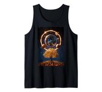 Arbre Cosmique Espace Univers Sphère céleste Planètes Soleil Débardeur