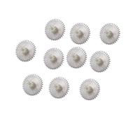 arbre d’engrenage 10 pièces 28102A engrenage en plastique 0.5M 10T 28T roue d'engrenage Double couche 0.5 Module 10 dents 28 dents engrenage Bicouche 2mm ajustement serré pignon de moteur