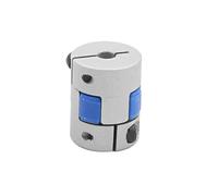 Arbre d'accouplement Flexible en prunier D20L25, diamètre 4mm/5mm/6mm, pince de couplage aluminium forme fleur for encodeurs bricolage(4mm x 7mm)