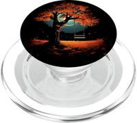 Arbre d'automne balançoire Feuilles Tombantes Thanksgiving PopSockets PopGrip pour MagSafe