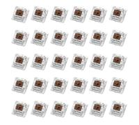 Arbre d'axe du clavier - Commutateurs de clavier mécaniques, interrupteur à ondes croisées de clavier | Commutateurs à clé de haute qualité pour jouer et taper, personnaliser 30 commutateurs, cliquez