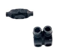 Arbre de cardan moto Arbre de transmission quadruple à joint universel pour buggy, tricycle, quad, SSV, 20 mm, 6T(C)