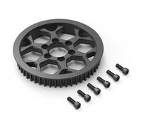 Arbre de cardan moto Poulie secondaire d'axe de transmission central compatible avec les vélos électriques Sur-Ron Light Bee X et Segway X160 X260(Secondary Pulley)