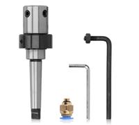 Arbre de coupe annulaire pour perceuse à colonne, queue Morse Taper 2 (MT2) à 3/4 "Weldon avec système de refroidissement pour perceuse: perçage vertical de tour de forage magnétique