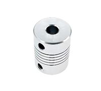Arbre de couplage Flexible en aluminium D15L20, axe Z, moteur pas à, coupleur d'arbre, fixation munt(6.35mm to 8mm)