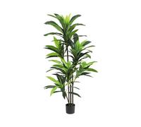 Arbre de dragon artificiel Hodeffior - Plante en plastique fausse Dracaena Kunstpflanzen Plantes parfaites de grande taille en pot pour la décoration de la maison, du bureau, du balcon