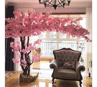 Arbre De Fleur De Cerisier Rose Artificiel, Grande Plante, Fleur De Soie Sakura Artificielle Faite à La Main, pour Mariage, Restaurant De Fête en Plein Air Intérieur,Extended-1.8x1.5m