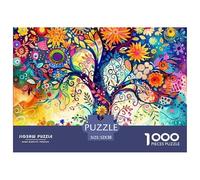 Arbre de Fleurs coloré Carton Durable Jeu Interactif Amusant, Parfait pour Améliorer Les Capacités De Réflexion Et La Concentration 52x38cm/1000pcs