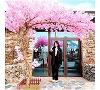 Arbre de Fleurs de Cerisier Artificiel, Cerisier pleureur, Fausses Plantes de Fleurs de Cerisier, Arbre en Fleurs, Arbre Sakura, Arbre de Fleurs de Cerisier Japonais, Arbre Artificiel d'intérieur