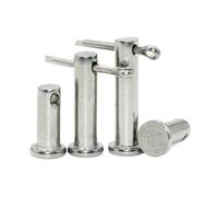 Arbre De Goupille De Chape À Tête Plate Avec Kit De Trous M4 M5 M6 M8 M10 M12, Goupilles De Positionnement Cylindriques En Acier Inoxydable(2pcs M12,25mm)