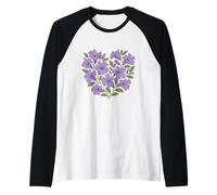 Arbre de Jacaranda Africain en Forme de cœur avec Motif Afrique du Sud Manche Raglan