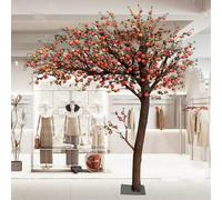 Arbre de Kaki, Grenadier de Simulation, for Les Ornements de Verdure de la Cour de la Maison, du Mariage, du Porche et du Balcon(1 * 1.5m)