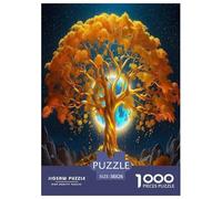 Arbre de la Vie Puzzle 1000 Pièces pour Adultes Et Enfants Le Monde Naturel Jeu De Création Et Logique pour Enfants 1000 Pieces pour Jeux D'activités Familiales Cadeau d'anniversaire 38x26cm/1000pcs