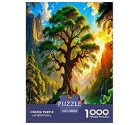 Arbre de la Vie Puzzle 1000 Pièces pour Adultes Et Enfants Le Monde Naturel Jeu De Création Et Logique pour Enfants 1000 Pieces pour Jeux D'activités Familiales Cadeaux De Voyage 38x26cm/1000pcs