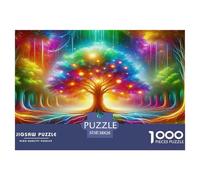 Arbre de la Vie Puzzle De 1000 Pièces : pour Les Amis, Organiser Une Soirée Détente Autour D’Un Jeu Collaboratif