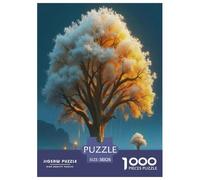 Arbre de la Vie Puzzles 1000 Pièces pour Adultes Et Enfants Le Monde Naturel Jeu De Création Et Logique pour Enfants 1000 Pieces pour Jeux D'activités Familiales Cadeau d'anniversaire 38x26cm/1000pcs