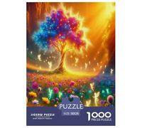Arbre de la Vie Puzzles 1000 Pièces pour Adultes Et Enfants Le Monde Naturel Jeu De Création Et Logique pour Enfants 1000 Pieces Activité Relaxante Cadeaux De Voyage 38x26cm/1000pcs