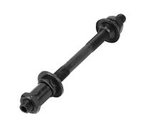 Arbre de moyeu creux de vélo de montagne, axe de moyeu en acier à dégagement rapide de vélo, kit de conversion d'essieu avant et arrière d'essieu de roue creux pour accessoire de (rear axle)