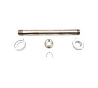 Arbre de moyeu d'essieu de Roue arrière de Moto de Motocross, de Douille d'écrou d'espacement Compatible avec SX SXF XC EXC FC FX TC TX MC