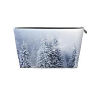 Arbre de Neige de Noël, Trousse de Toilette Trousse de Maquillage Sac à cosmétiques Trousse de Toilette de Voyage Portable