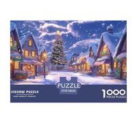 Arbre de Noël 1000 Piece Jigsaw Puzzle for Adults Educhational Games Stress Relief Puzzle Cultivate The Spirit of Teamwork for Men, Women, Elders, Seniors 38x26cm/1000pcs
