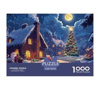Arbre de Noël 1000 Piece Jigsaw Puzzle for Adults Educhational Games Stress Relief Puzzle Exercise The Memory of The Brain for Family Decorations 70x50cm/1000pcs