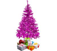 Arbre de Noël 120 cm avec support Lila / Pink