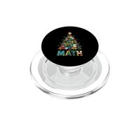Arbre de Noël Amusant pour Enseignant de mathématiques PopSockets PopGrip pour MagSafe