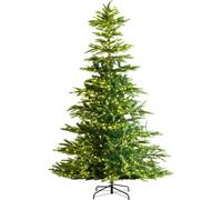 Arbre de Noël artificiel 2,25 m avec 700 LED - Sapin avec 1319 pointes - Décoration pour Noël